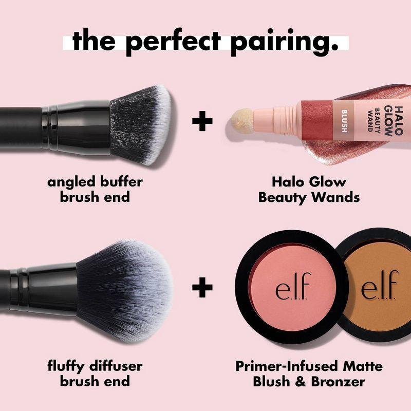 ELF - CREAM & POWDER MAKEUP FACE BRUSH