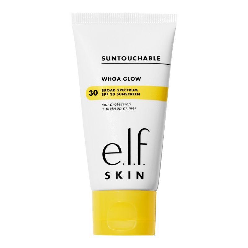ELF - SKIN SUNTOUCHABLE WHOA GLOW SUNSCREEN & PRIMER - SPF 30